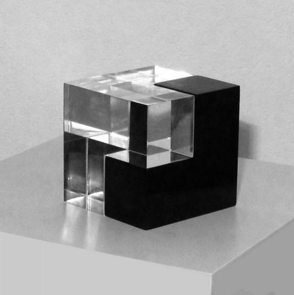 granit+acryl, 12x12x12 cm granit+acryl, 12x12x12 cm