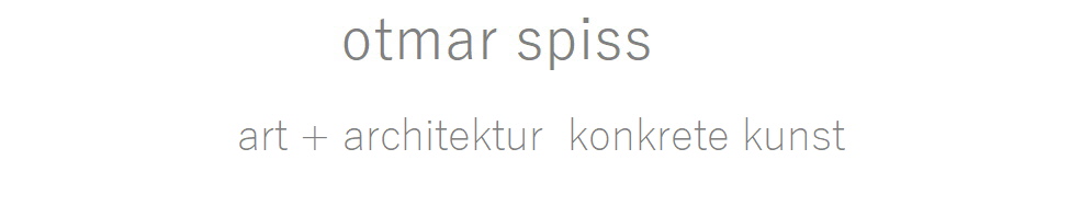 konkrete kunst, otmar spiss